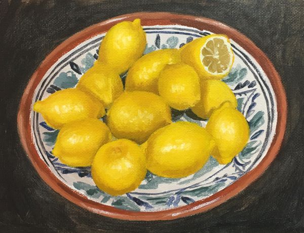 Lemons in a Bowl
