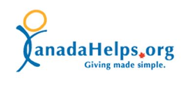 Logo of CanadaHelps.org with tagline 'Giving made simple.'