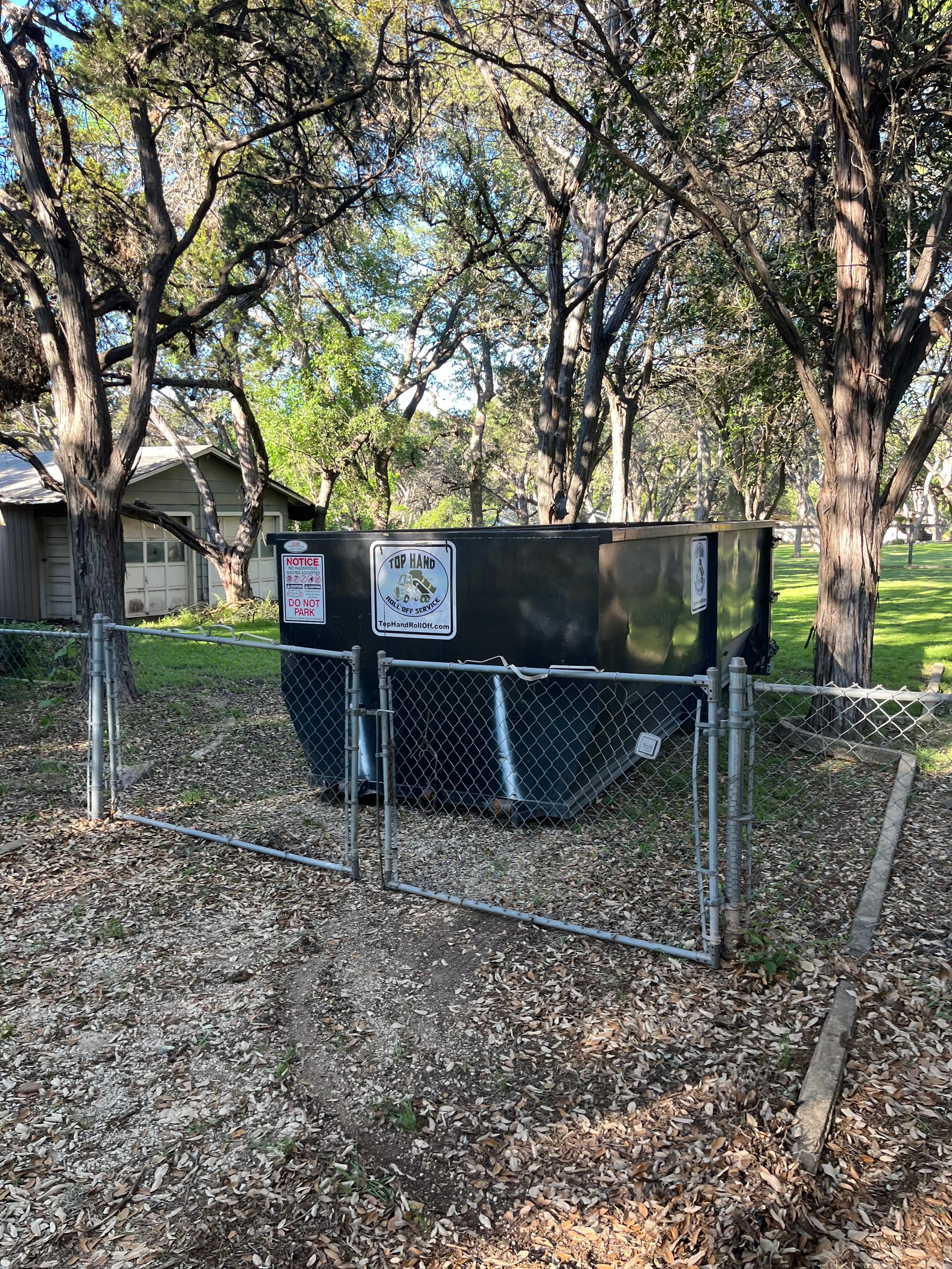 Top Hand Roll-Off Service dumpster rental