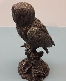 Bronze Owl Ornament