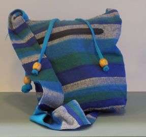 Nepal sling Bag - Blue Rivers