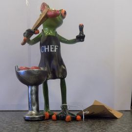Frog ornament 