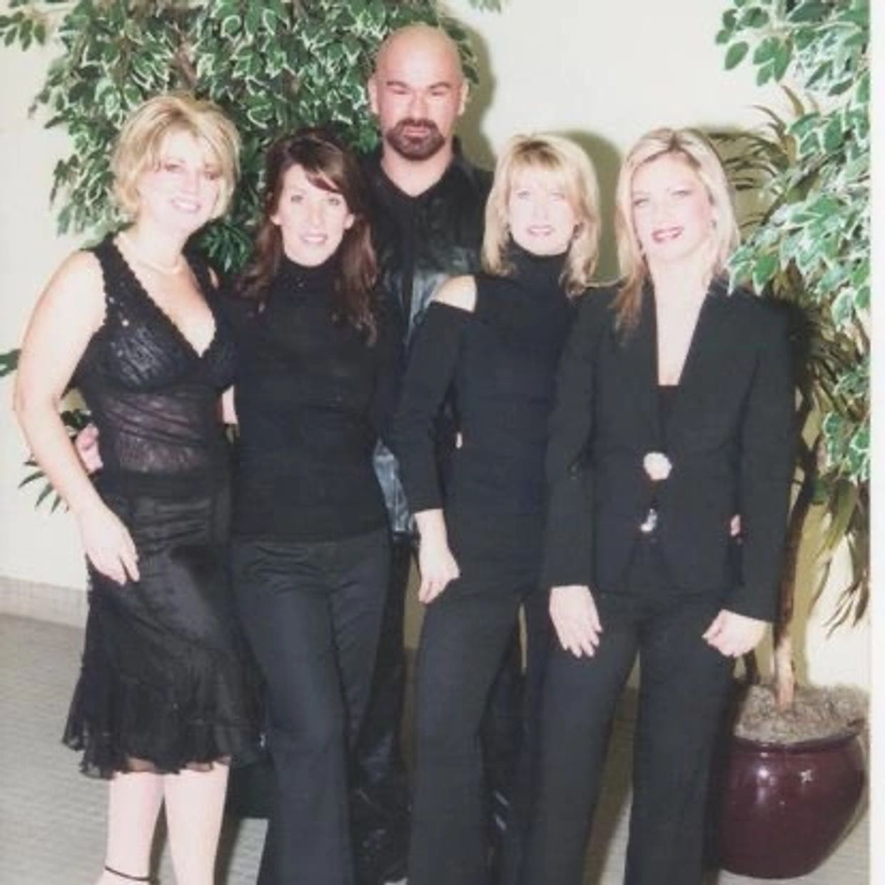 Roxanne's early career in Spa Business, shown here at LifeTime Fitness Novi MI & Life long friends.