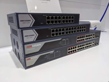 Router Switch Access Point Extensor de Rango Ethernet Camara Inyector PoE Hikvision