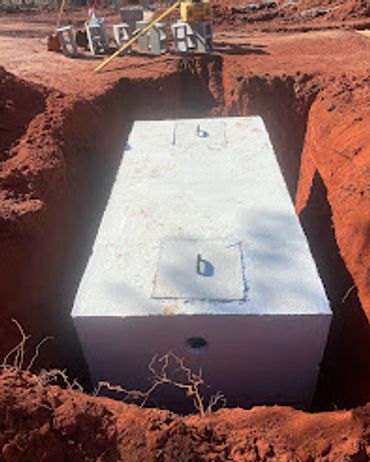 New Concrete  Septic Tank