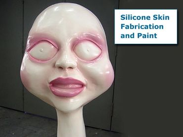 Example of a silicone skin fabrication and paint project