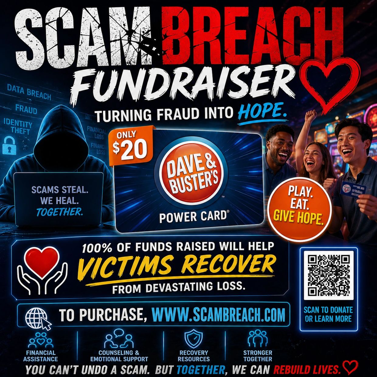Click the image to purchase! Proceeds will go to help VICTIMS recover from devastating loss.