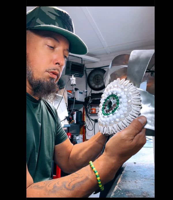 Making of A crown for Obatala 