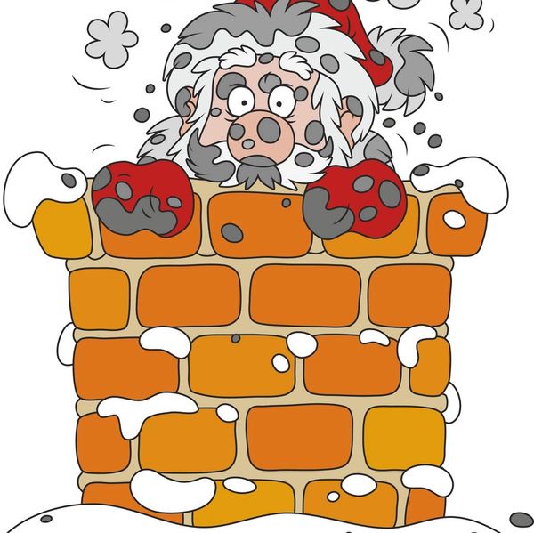 Get your chimney cleaned before Christmas 🎅 