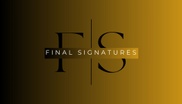 Final Signatures 