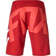 Red Fox-branded shorts with bold lettering on the back.