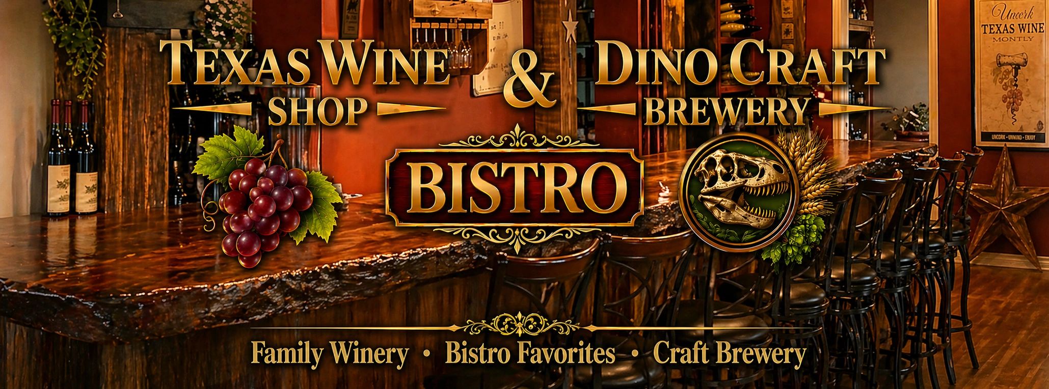 Bistro, Winery Acai Wine, Winery - Texas Wine Shop - Jasper, Texas