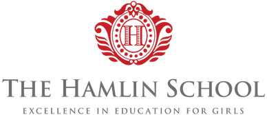 Logo of The Hamlin School, emphasizing education for girls.