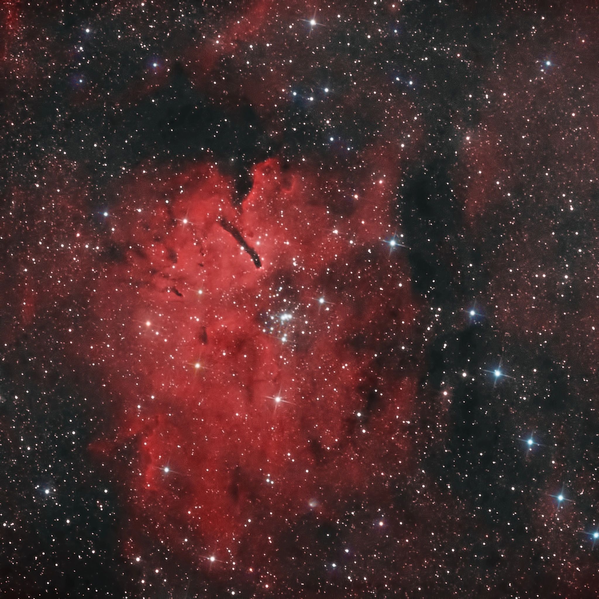 Sh2-86 - Red nebula
