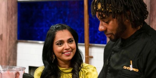 Chef Chris Dodson And Maneet Chahan