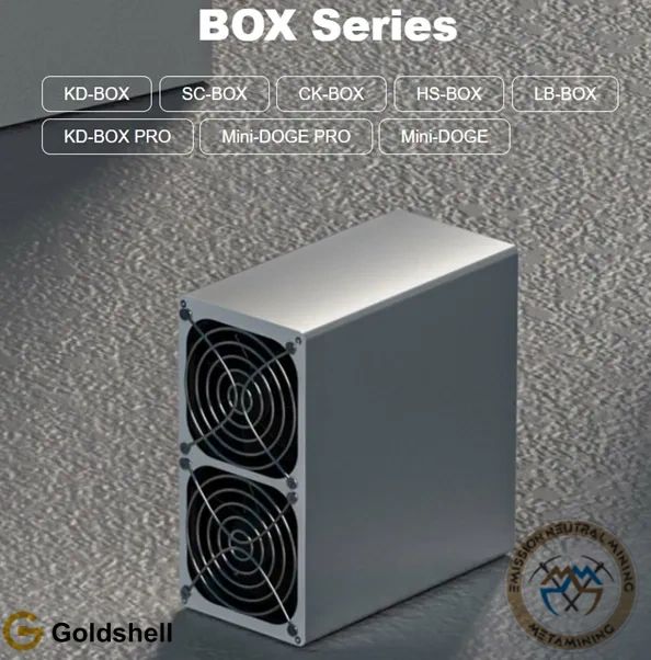 ASIC Miners- Goldshell Box Series