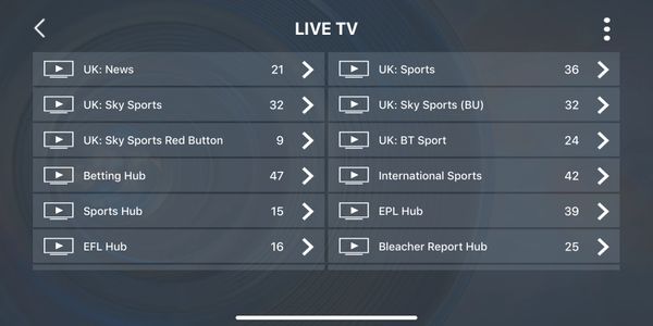 Live Tv Sports Channels