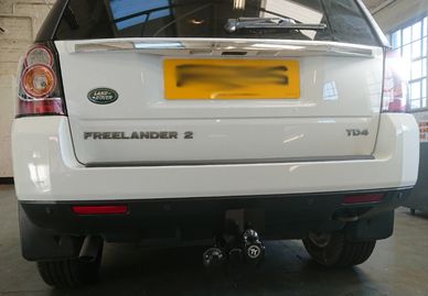 White Land Rover Freelander 2 fitted with a towbar by Go-Tow on Oakham
