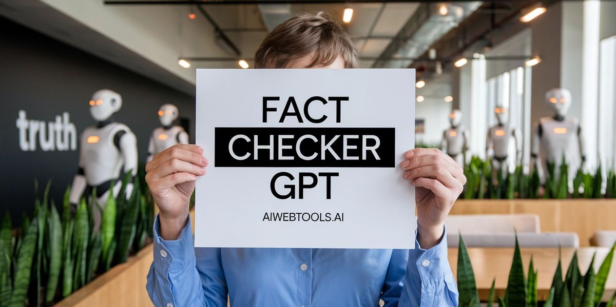 FACT CHECKER GPT — custom AI tool by AIWebTools.ai