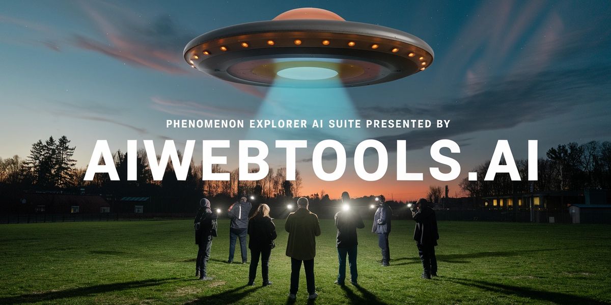 Phenomenon Explorer AI Suite — AI Web Tools spotlight