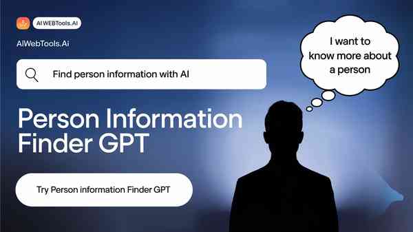 Person Information Finder GPT — AI tool listed on AI Web Tools