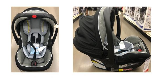 Kneeguard Kids Car Seat Foot Rest for Children and Babies. Footrest Is Compatible with Toddler Booster SEATS for Easy Safe Travel.