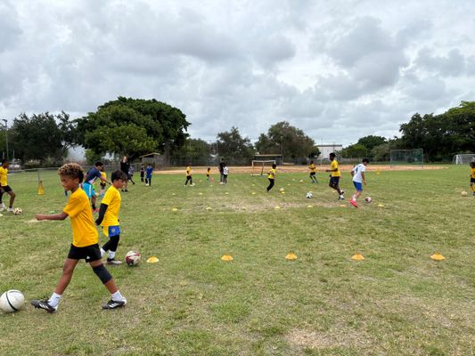East Florida United — players at training or match