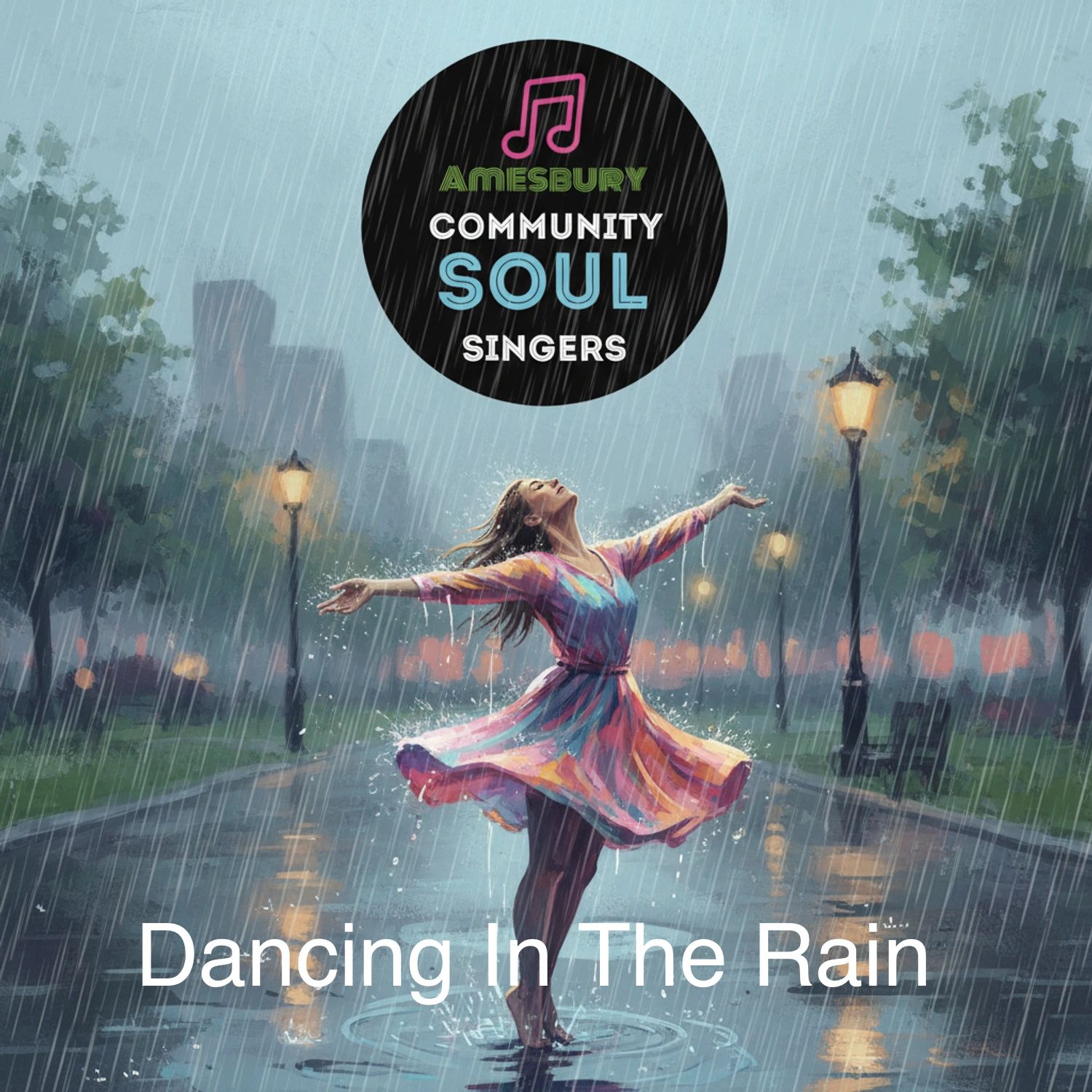Find our original single Dancing in the Rain on all major music platforms now! 