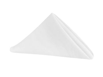 White linen napkin. 