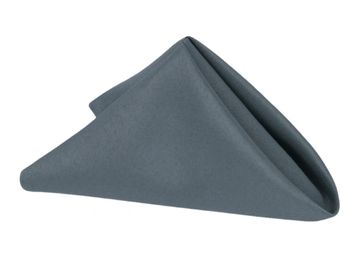 Pewter linen napkin. 