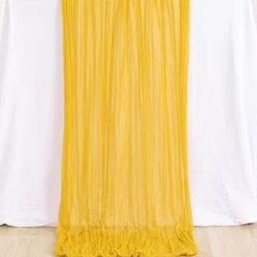 Gold table runner for wedding and event decor.