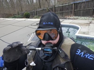 Cold water diving is just one way to get a pool repaired when you have a pool leak