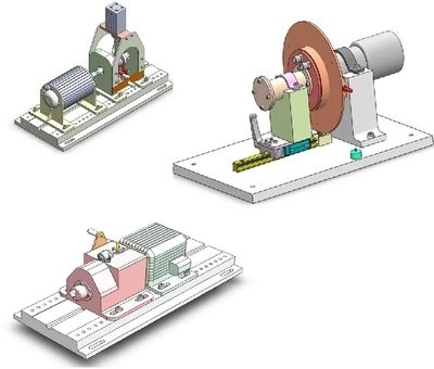 Foil bearing test rig concepts