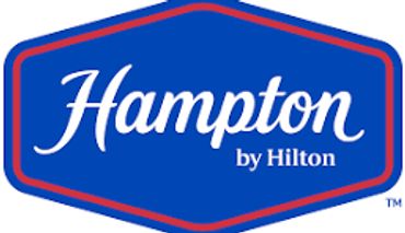 Hampton by Hilton logo.