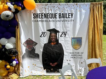 Graduation Custom Backdrop