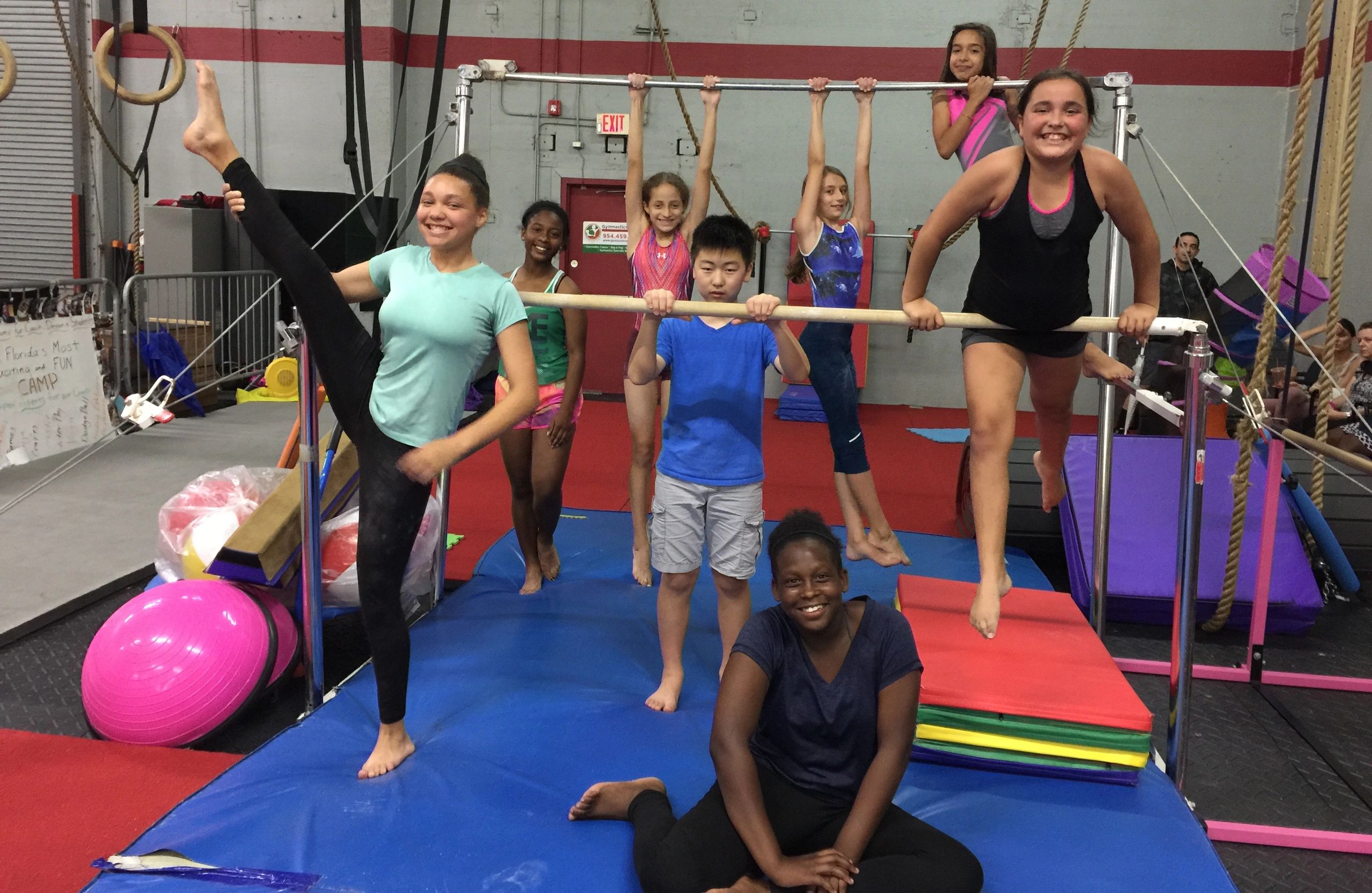 teen girl gymnastics classes