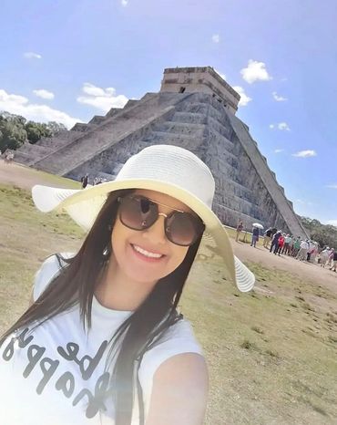 Nuestra alma viajera y asesor de viajes en una maravilla del mundo: Chichén Itzá, México