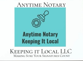 Anytime notary, keeping it local 