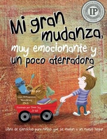award winning workbook to help children moving to a new house in Spanish