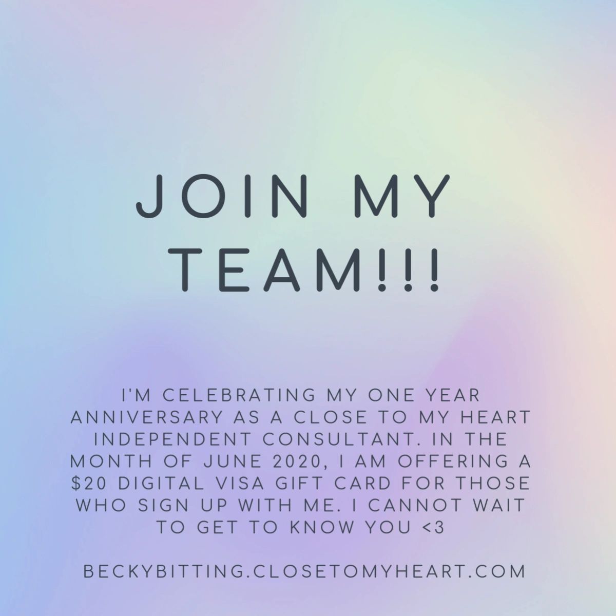 Join My Team