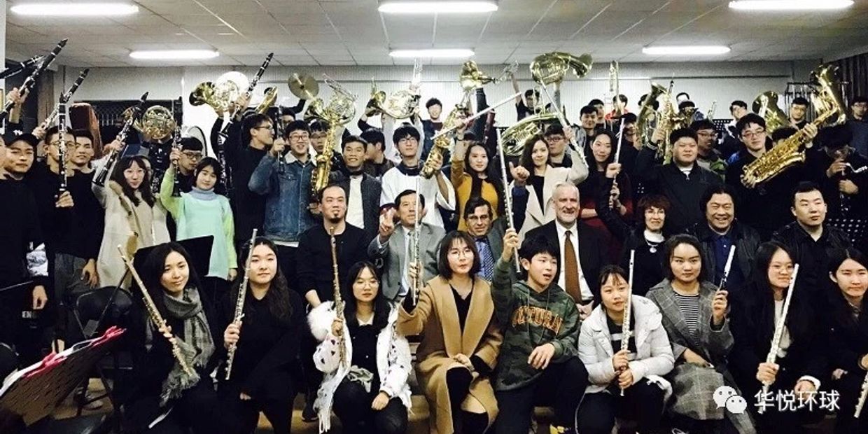 Brass Orchestra 管乐团合影