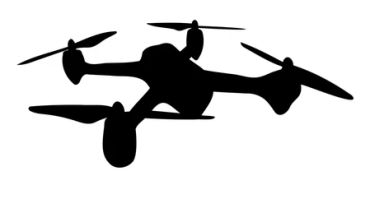 Drone silhouette 