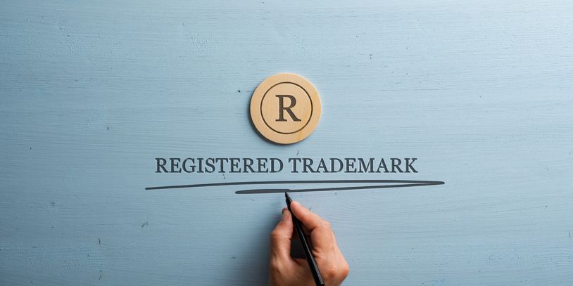 The words Registered Trademark, and the "R" symbol indicating a registered trademark, underlined.