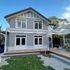 Exterior Painting: Rendered brick