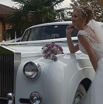 Happiest day with weddingcars4herts