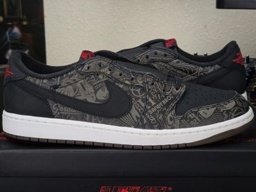 Air Jordan 1 Retro Low OG LS
'Laser Black University Red'
IV6750-001
Release Date: August 2026