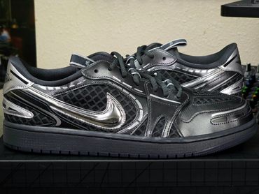 Air Jordan 1 Low Method of Make V3
'Black / Metallic Silver'
HQ2186-001
Release Date: October 2025