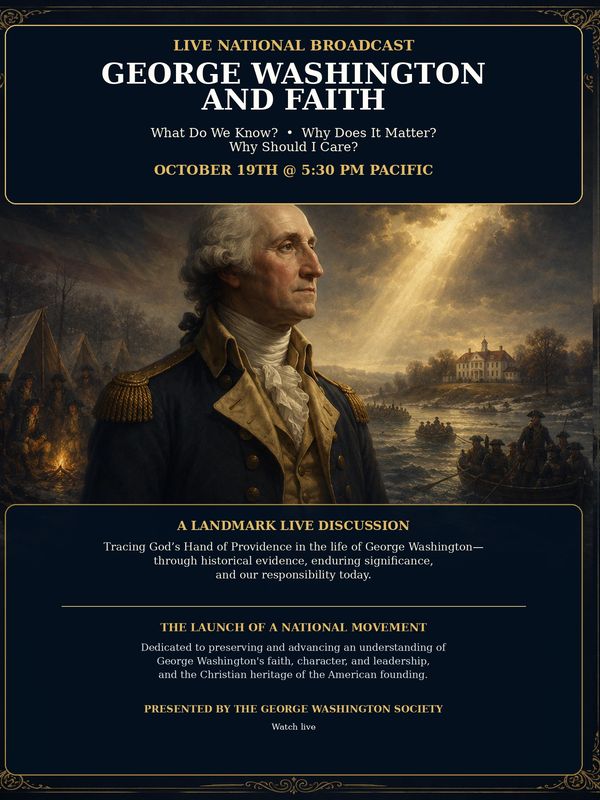 George Washington and Faith Flyer