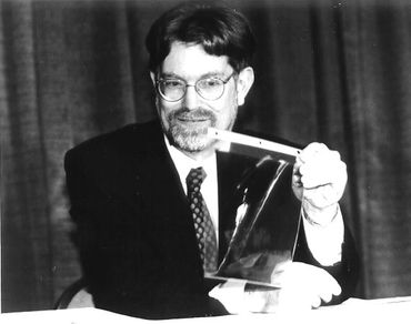 George F. Smoot announcing the COBE DMR finding at the April 23, 1992 
