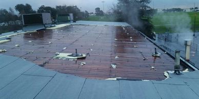 Damage and Repairs of Roofs and Buildings